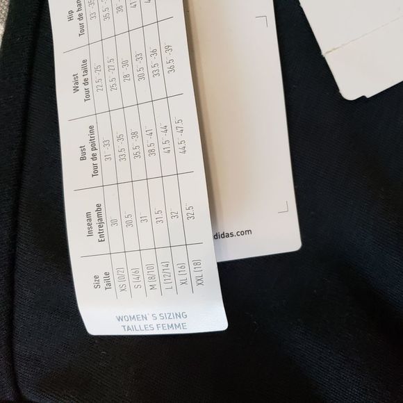 Adidas Whatevs Black Short Sleeve Tee NWT Size XS - Picture 6 of 6